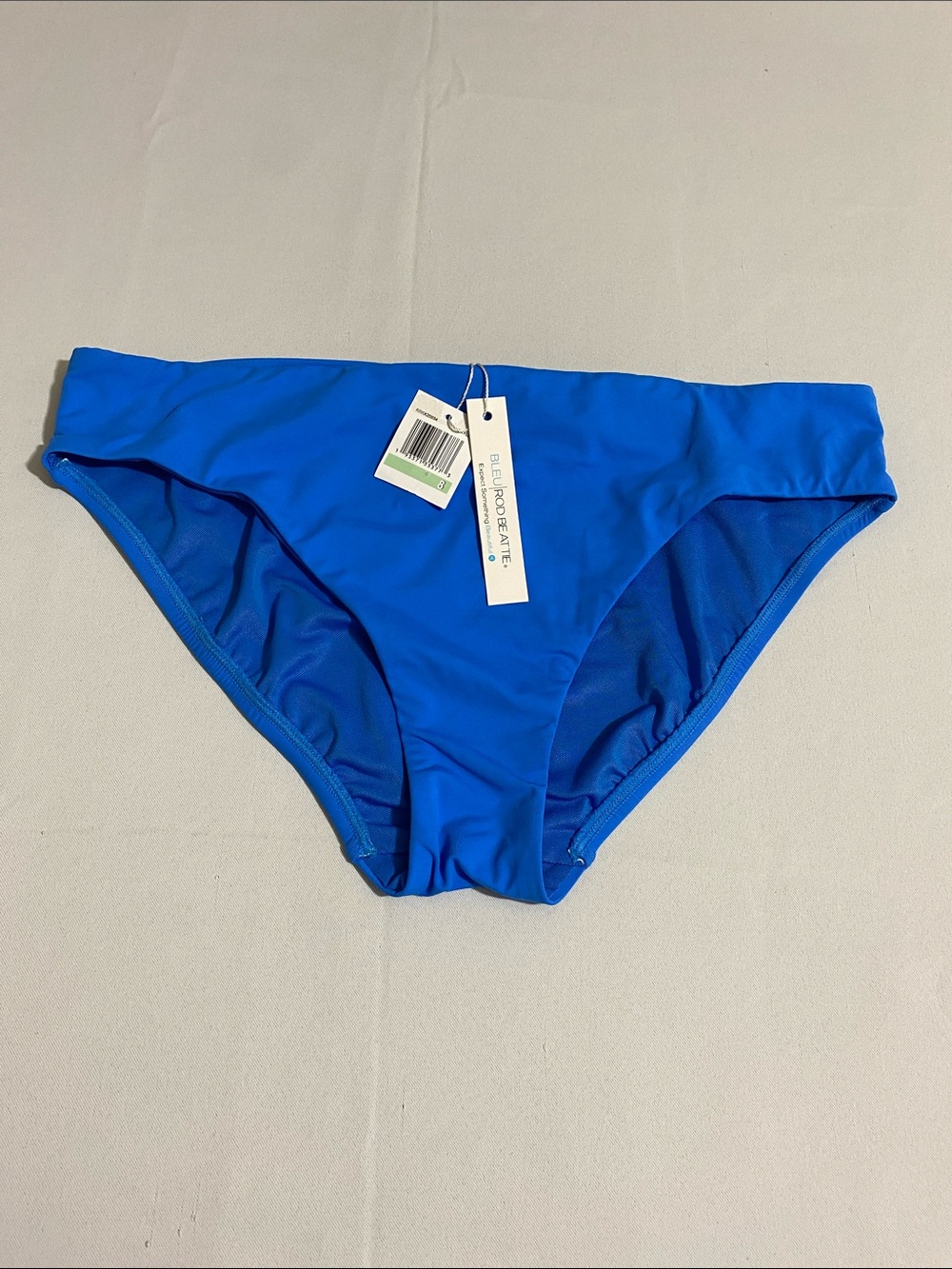 BLEU ROD BEATTIE Hipster Bikini Bottom w Ruched Back Size 8 - Picture 2 of 7